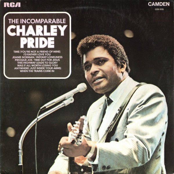 Charley Pride – The Incomparable Charley Pride (LP) B50 - Bob's Vinyl