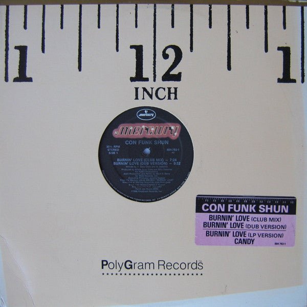 Con Funk Shun – Burnin' Love (12") (T40) - Bob's Vinyl