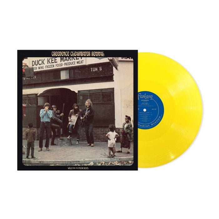 Creedence Clearwater Revival - Willy and the Poor Boys - Yellow - (LP) - Bob's Vinyl