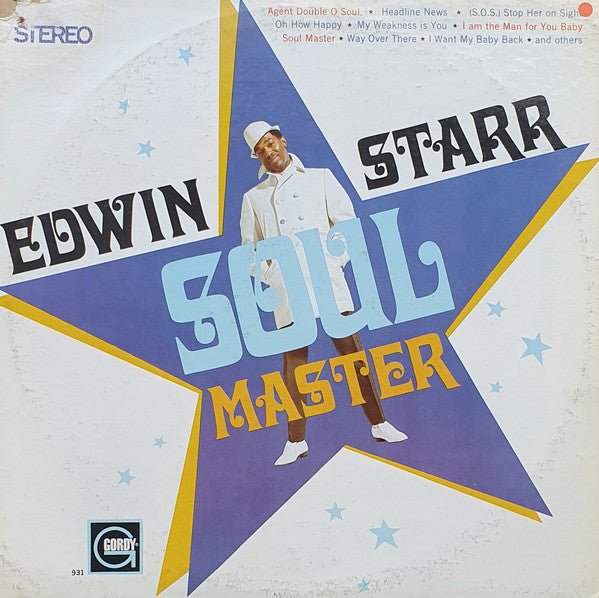 Edwin Starr – Soul Master (LP) (D30) - Bob's Vinyl
