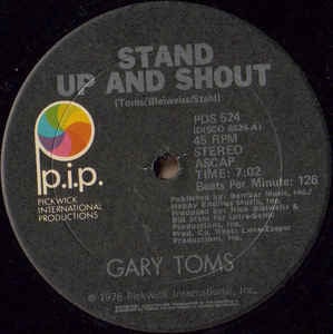 Gary Toms – Stand Up And Shout (12" Single) T20 - Bob's Vinyl