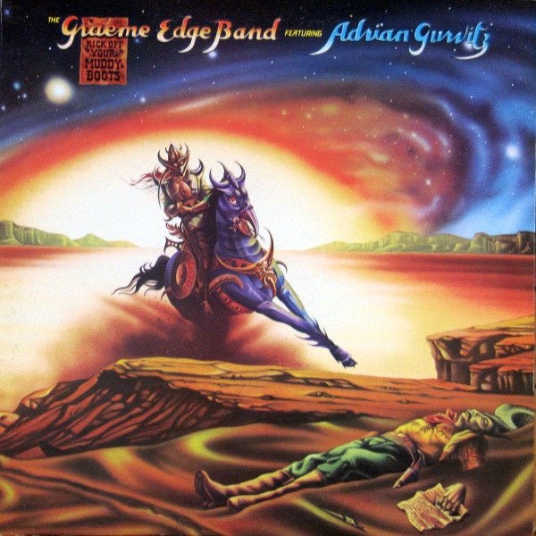 Graeme Edge Band Featuring Adrian Gurvitz – Kick Off Your Muddy Boots (LP) F60 - Bob's Vinyl