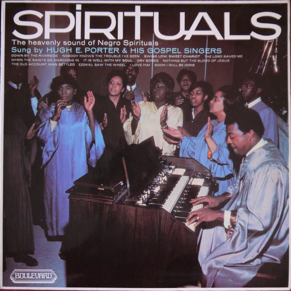 Hugh E. Porter & His Gospel Singers – Spirituals (LP) (F70) - Bob's Vinyl