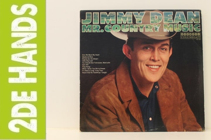 Jimmy Dean – Mr. Country Music (LP) G30 - Bob's Vinyl