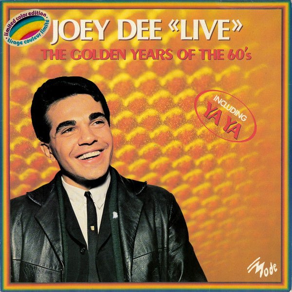 Joey Dee – "Live" - The Golden Years Of The 60s (LP) A60 - Bob's Vinyl