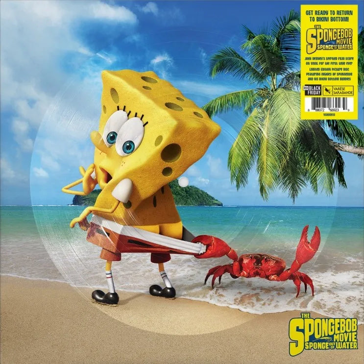 John Debney - The Spongebob Movie: Sponge Out of Water (LP) -RSD Black Friday 2025-