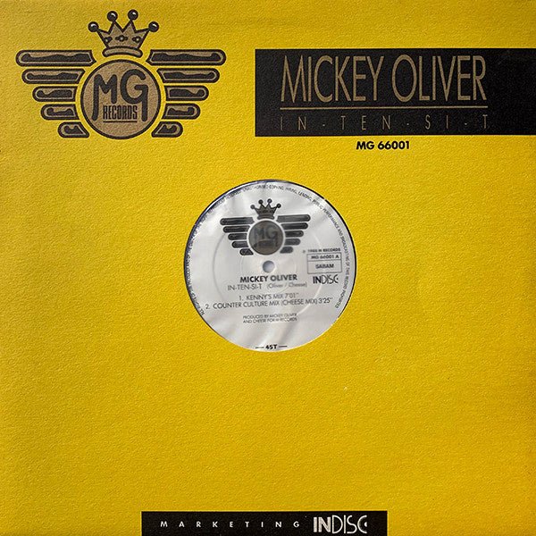 Mickey Oliver – In - Ten - Si - T (12" Single) T60 - Bob's Vinyl