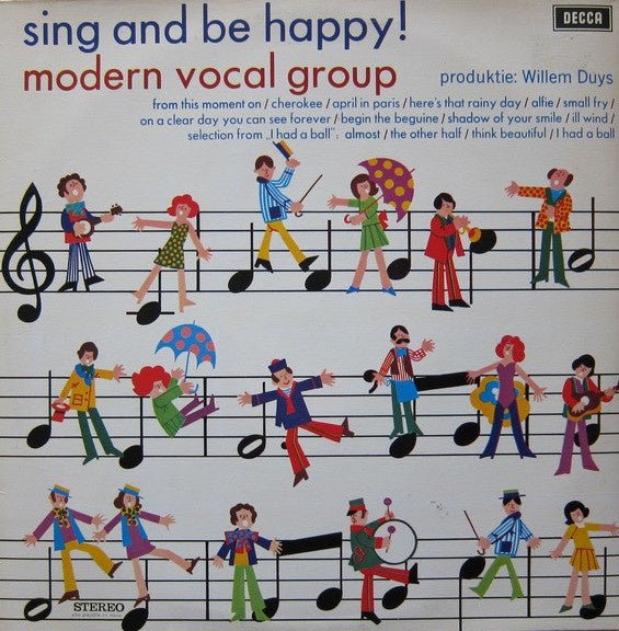 Modern Vocal Group – Sing And Be Happy ! (LP) K60 - Bob's Vinyl