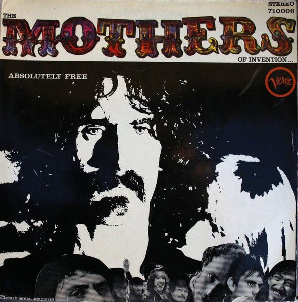 Mothers Of Invention – Absolutely Free (LP) A60 - Bob's Vinyl