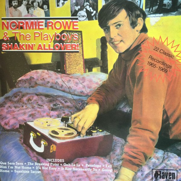 Normie Rowe & The Playboys – Shakin' All Over! (LP) E80 - Bob's Vinyl