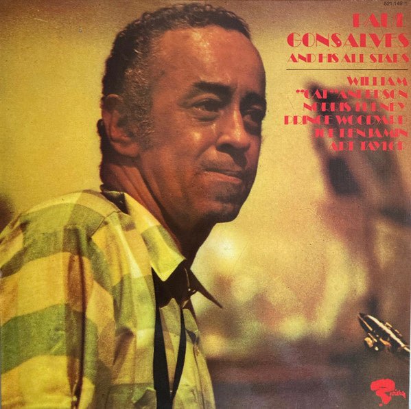 Paul Gonsalves And His All Stars – Paul Gonsalves And His All Stars (LP) D40 - Bob's Vinyl