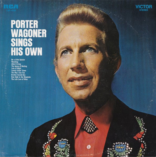 Porter Wagoner – Porter Wagoner Sings His Own (LP) A20 - Bob's Vinyl