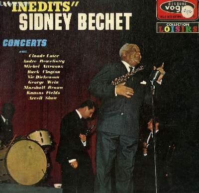 Sidney Bechet – Inédits (LP) G60 - Bob's Vinyl