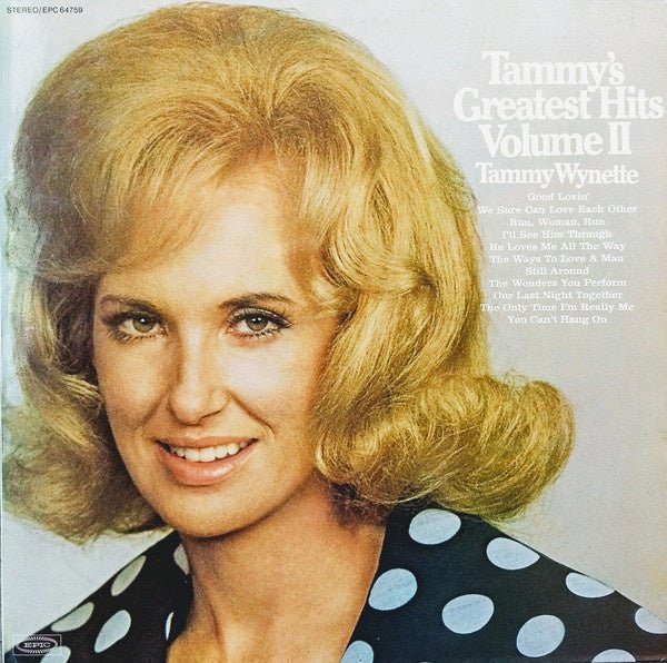 Tammy Wynette – Tammy's Greatest Hits, Volume II (LP) D70 - Bob's Vinyl
