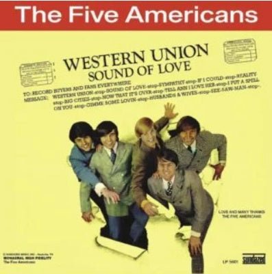 The Five Americans - Western Union (RSD 2022) (LP) - Bob's Vinyl