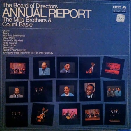 The Mills Brothers & Count Basie - The Board Of Directors Annual Report (LP) K30 - Bob's Vinyl