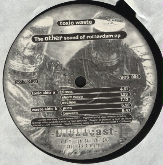 Toxic Waste – The Other Sound Of Rotterdam EP (LP) T10 - Bob's Vinyl