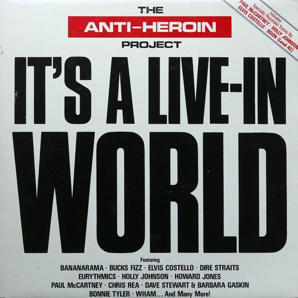Various – It's A Live - In World - The Anti - Heroin Project (2LP) D60 - Bob's Vinyl