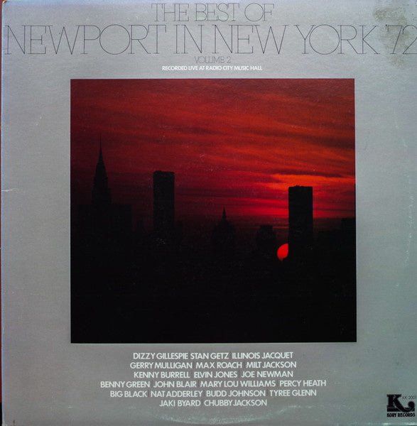 Various β The Best Of Newport In New York '72 (Volume 2) (LP) H20 - Bob's Vinyl