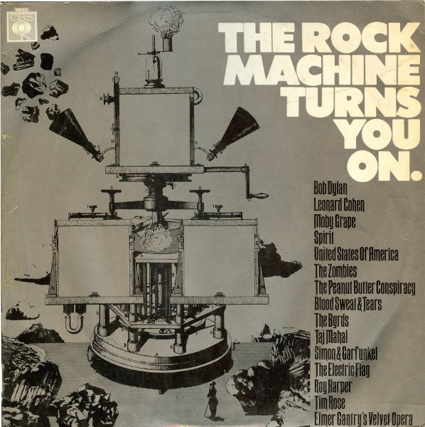 Verzamel - The Rock Machine Turns You On (LP) L30 - Bob's Vinyl