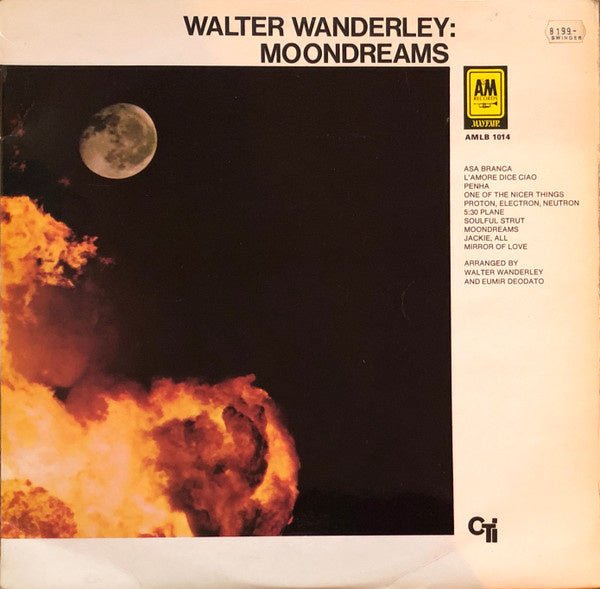Walter Wanderley β Moondreams (LP) E20 - Bob's Vinyl