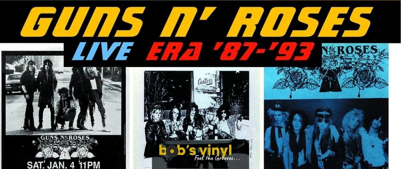 Guns N' Roses Live Era '87-'93 レコード lp盤 Guns N' Roses' Live Era '87–'93 verschijnt op vinyl! | Bob's Vinyl