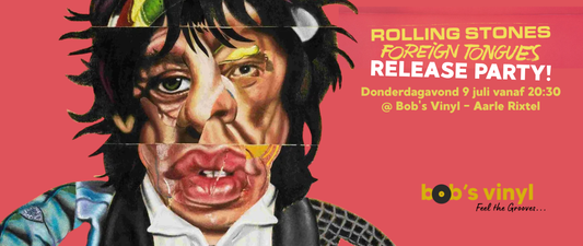 Rolling Stones releaseparty bij Bob's Vinyl!