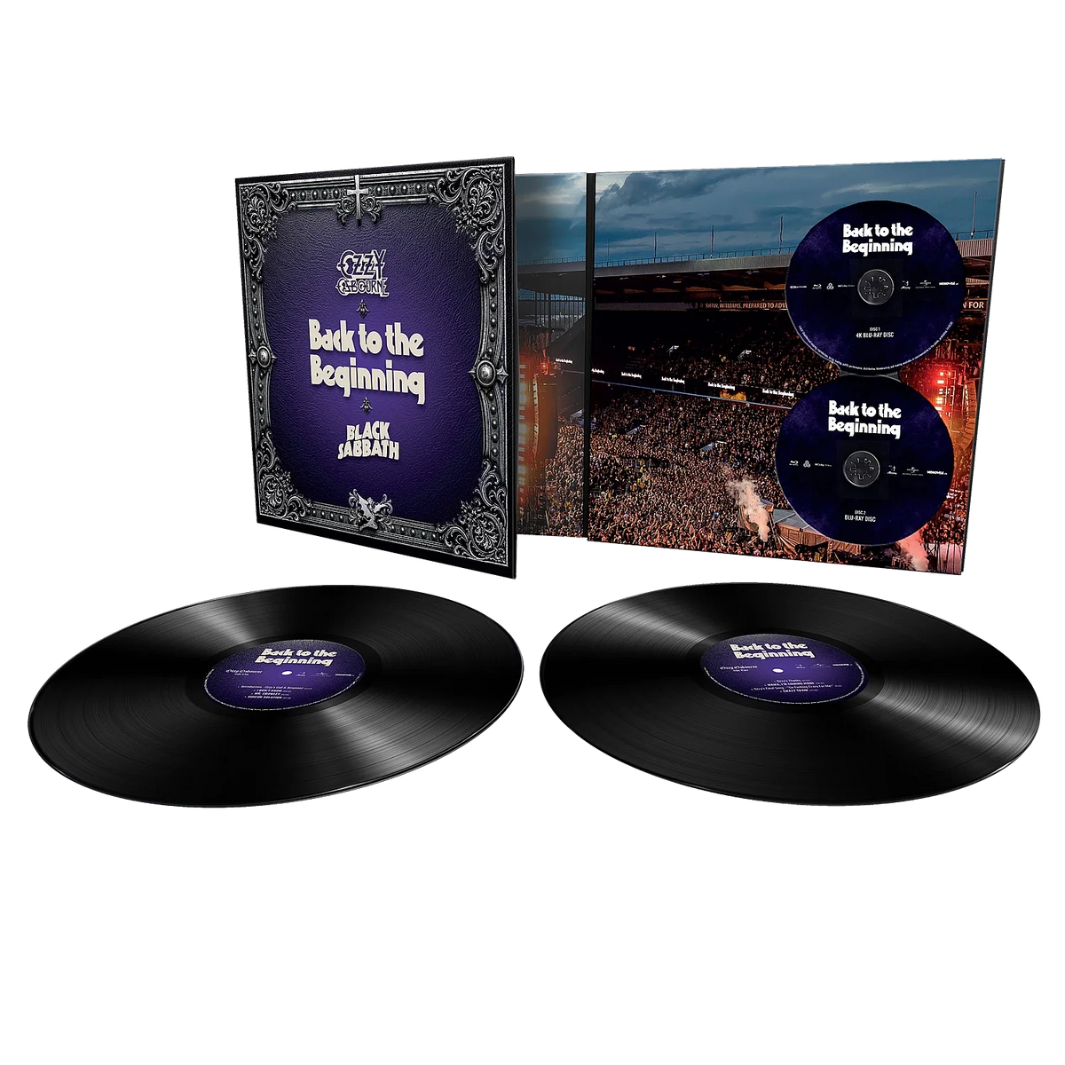 Ozzy Osbourne, Black Sabbath - Back To The Beginning (2xLP+1x4K+1xBlu-ray)