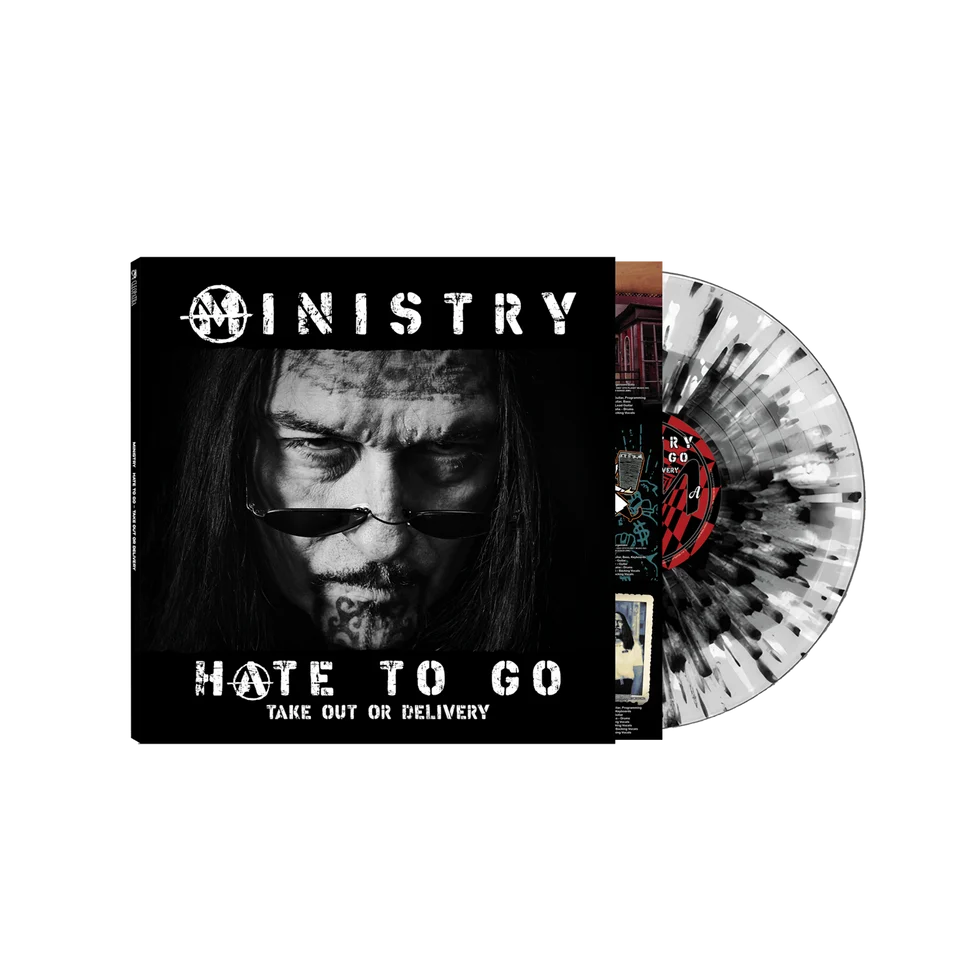 Ministry - Hate To Go - Take Out Or Delivery -splatter- (LP)