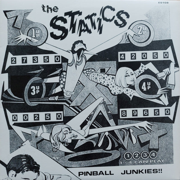 The Statics – Pinball Junkies!! (10") T90