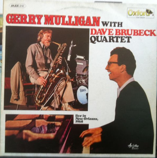 Gerry Mulligan With Dave Brubeck Quartet – Live In New Orleans, 196 (LP) H30