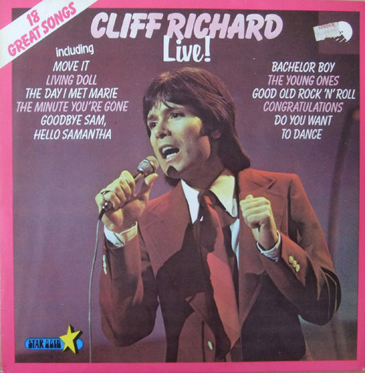 Cliff Richard - Live! (LP) D70