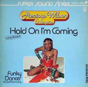 Precious Wilson Ex Eruption ‎– Hold On I'm Coming (Long Version) (12" Single) T30