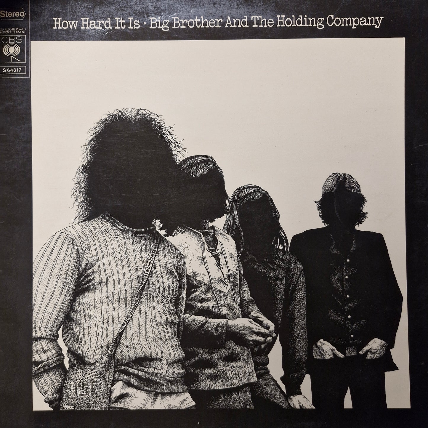 Big Brother And The Holding Company – How Hard It Is (LP) (F70)