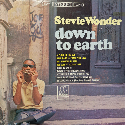 Stevie Wonder – Down To Earth (LP) (A40)