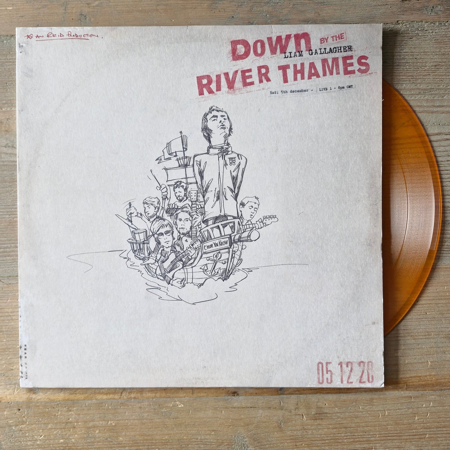 Liam Gallagher – Down By The River Thames (2LP) (K70)