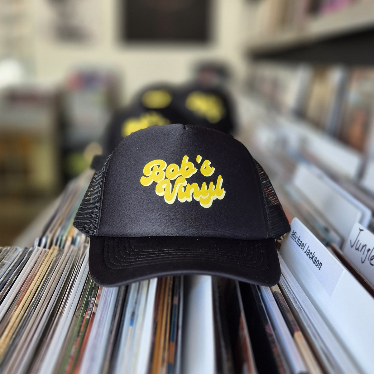 Bob's Vinyl Trucker Cap