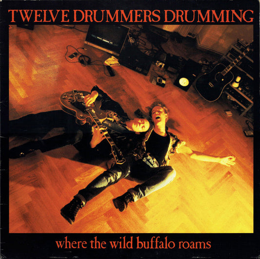 Twelve Drummers Drumming ‎– Where The Wild Buffalo Roams (LP) F10