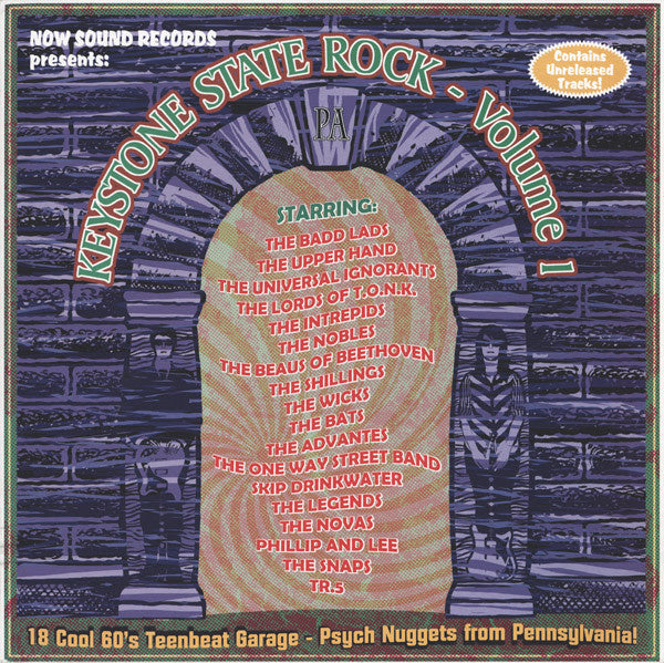 Various ‎– Keystone State Rock - Volume 1 (LP) F10