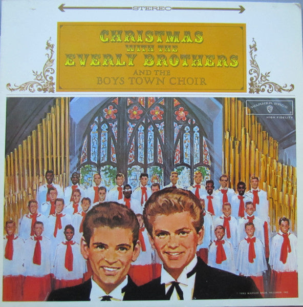 The Everly Brothers ‎– Christmas With (LP) J20