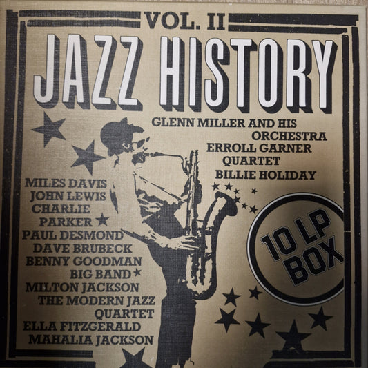 Various – Jazz History Vol. 2 (10LP BOX) T80