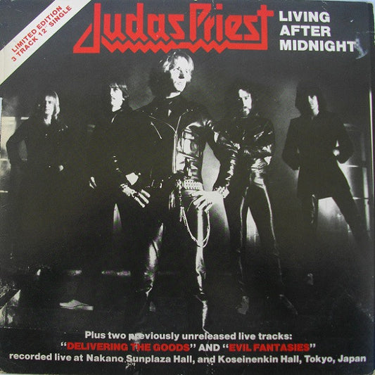 Judas Priest – Living After Midnight (12" Single) T20