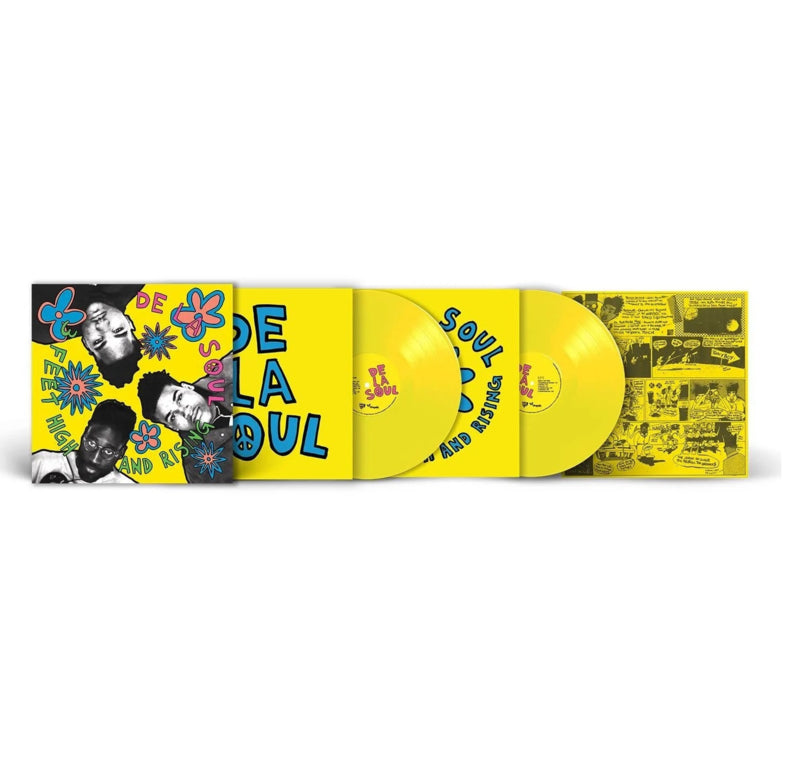 De La Soul - 3 Feet High and Rising -YELLOW- (2LP)