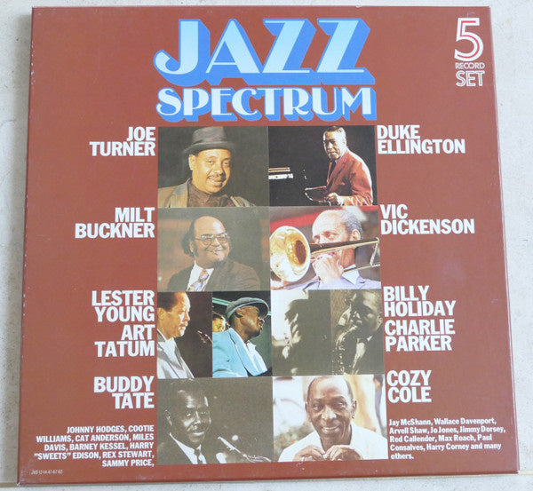 Various ‎– Jazz Spectrum -BROWN- (5LP BOX) T80