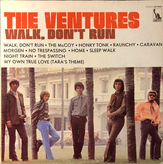 The Ventures ‎– Walk Don't Run (LP) D10