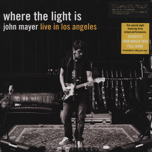 John Mayer ‎– Where The Light Is: John Mayer Live In Los Angeles (4LP)