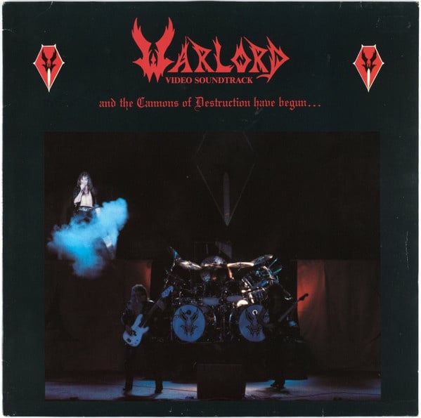 Warlord ‎– And The Cannons Of Destruction Have Begun... (LP) D60