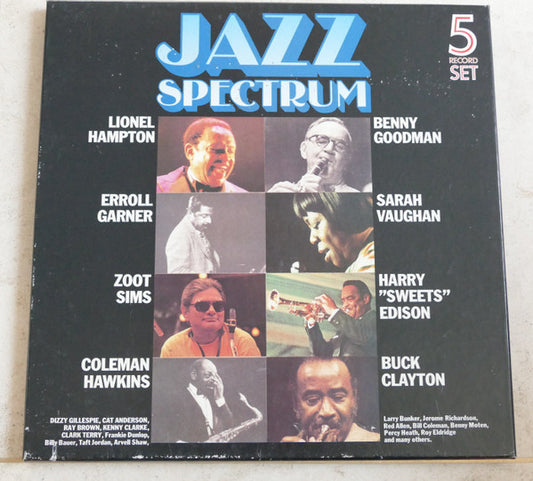 Various ‎– Jazz Spectrum -BLACK- (5LP BOX) T80