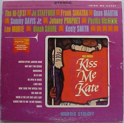 Various – Reprise Musical Repertory Theatre Presents Kiss Me Kate (LP) M50