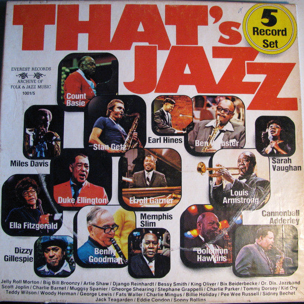 Various ‎– That's Jazz (5LP BOX) T80